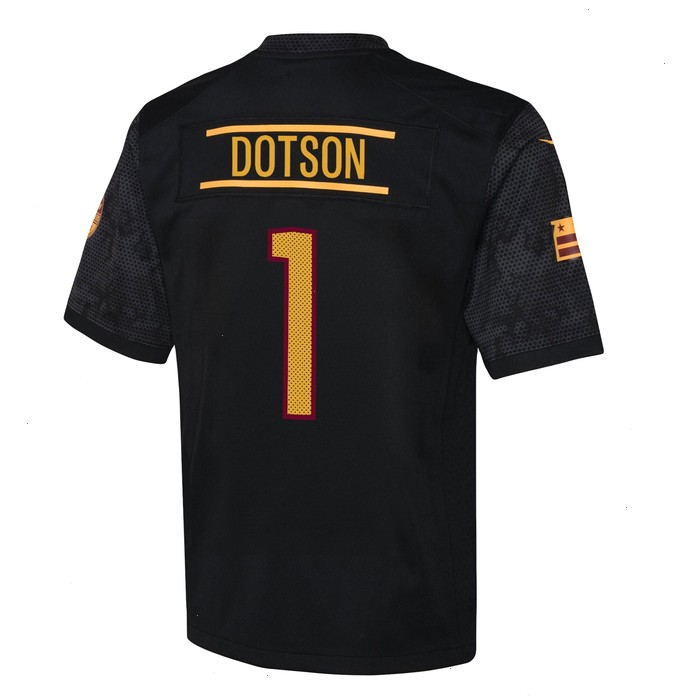 Jahan Dotson Washington Commanders Nike Youth Game Jersey - Black