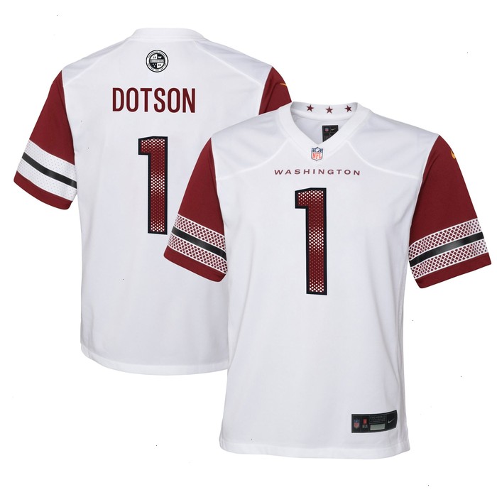 Jahan Dotson Washington Commanders Nike Youth Game Jersey - White