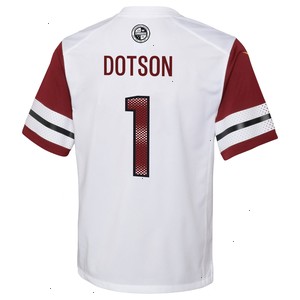 Jahan Dotson Washington Commanders Nike Youth Game Jersey - White