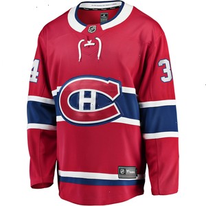 Jake Allen Montreal Canadiens Fanatics Branded Breakaway Player Jersey - Red