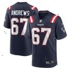 Jake Andrews New England Patriots Nike Team Game Jersey - Navy