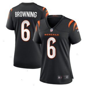 Jake Browning Cincinnati Bengals Nike Women's Game Jersey - Black