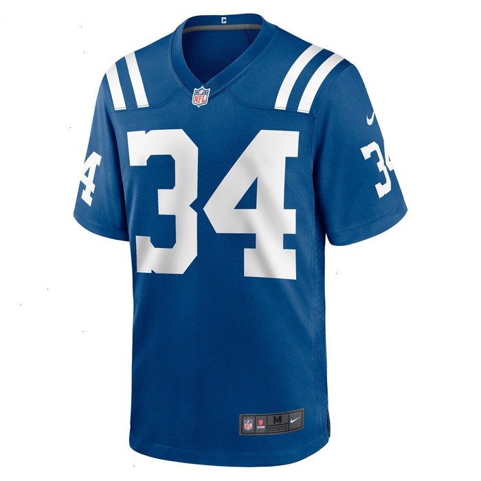 Jake Funk Indianapolis Colts Nike Team Game Jersey - Royal