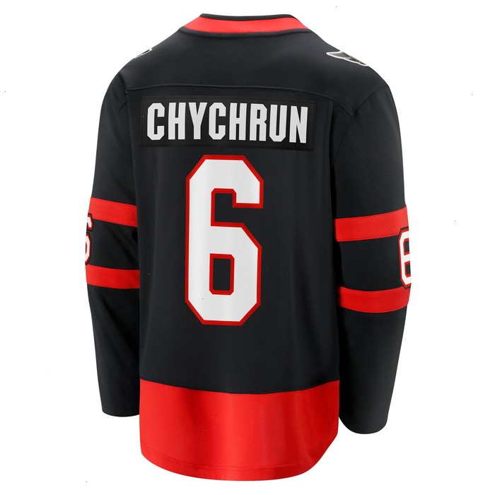 Jakob Chychrun Ottawa Senators Fanatics Branded Home Breakaway Jersey - Black