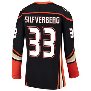 Jakob Silfverberg Anaheim Ducks Fanatics Branded Women's Breakaway Jersey - Black