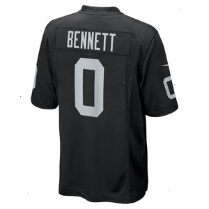 Jakorian Bennett Las Vegas Raiders Nike Team Game Jersey - Black