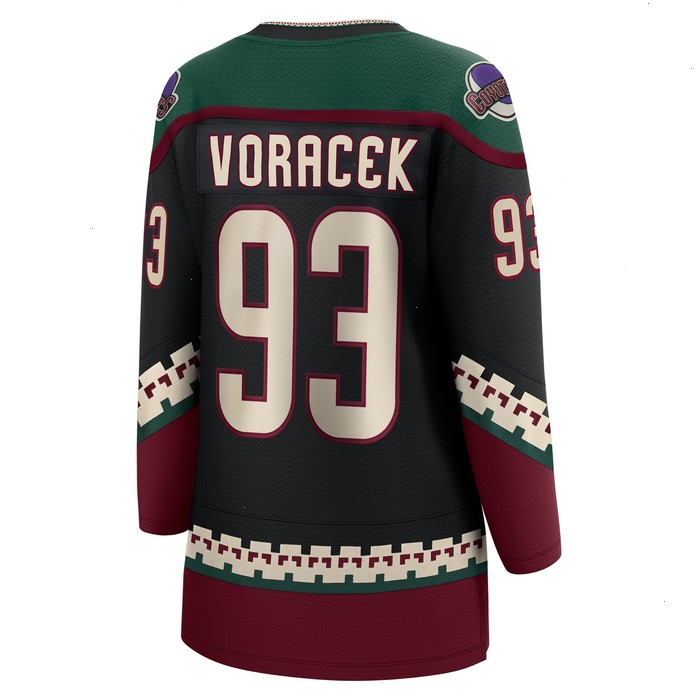 Jakub Voracek Arizona Coyotes Women's Fanatics Branded Home Breakaway Jersey - Black