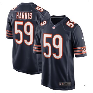 Jalen Harris Chicago Bears Nike Team Game Jersey - Navy