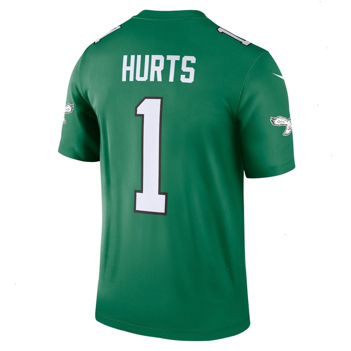 Jalen Hurts Philadelphia Eagles Nike Alternate Legend Player Jersey - Kelly Green