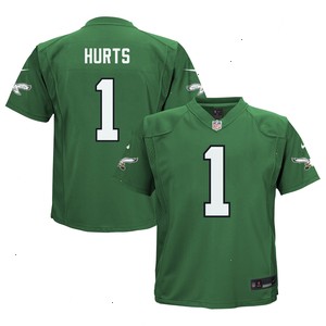 Jalen Hurts Philadelphia Eagles Nike Toddler Game Jersey - Kelly Green