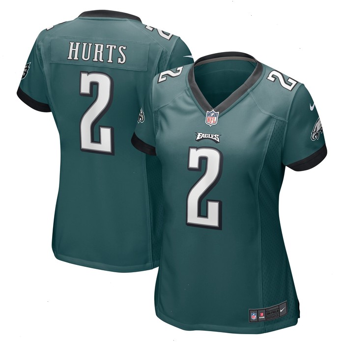 Jalen Hurts Philadelphia Eagles Nike Women's Game Jersey - Midnight Green