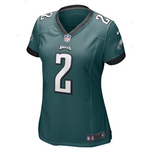 Jalen Hurts Philadelphia Eagles Nike Women's Game Jersey - Midnight Green