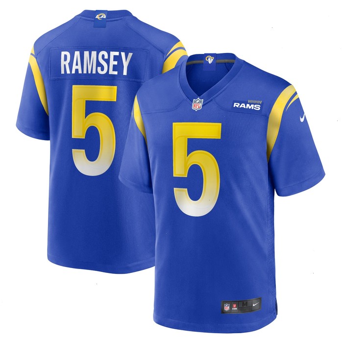 Jalen Ramsey Los Angeles Rams Nike Team Game Jersey - Royal