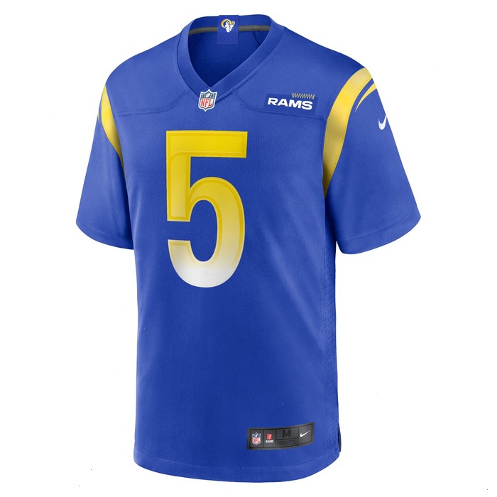 Jalen Ramsey Los Angeles Rams Nike Team Game Jersey - Royal