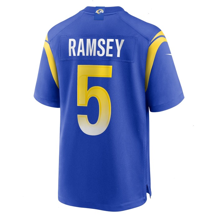 Jalen Ramsey Los Angeles Rams Nike Team Game Jersey - Royal