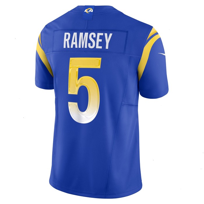 Jalen Ramsey Los Angeles Rams Nike Vapor F.U.S.E. Limited Jersey - Royal