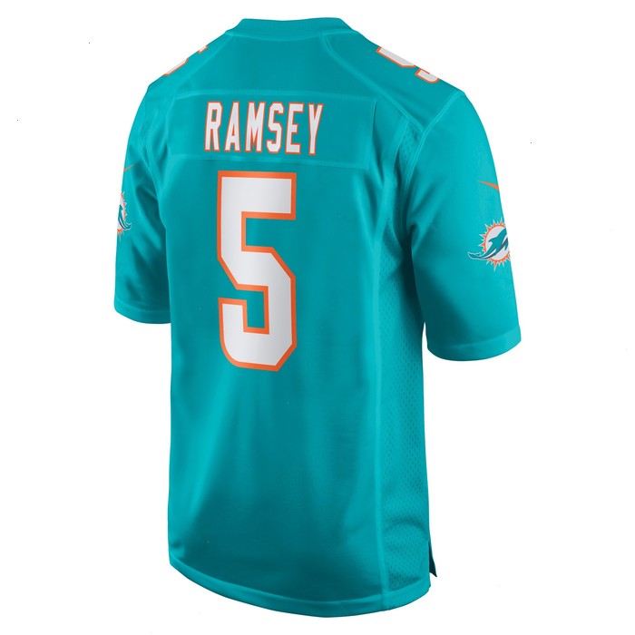 Jalen Ramsey Miami Dolphins Nike Team Color Game Jersey - Aqua