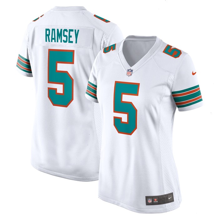 Jalen Ramsey Miami Dolphins Nike Women's Alternate Game Jersey - White