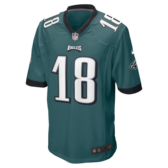 Jalen Reagor Philadelphia Eagles Nike Game Jersey - Midnight Green