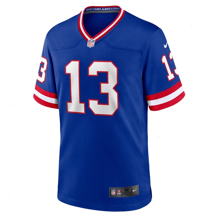 Jalin Hyatt New York Giants Nike Team Game Jersey - Royal V1