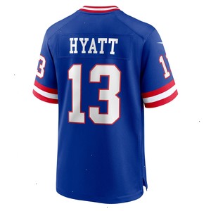 Jalin Hyatt New York Giants Nike Team Game Jersey - Royal V1