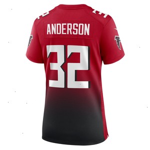 Jamal Anderson Atlanta Falcons Nike Women's Retired Game Jersey - Red