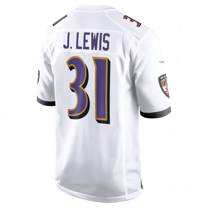 Jamal Lewis Baltimore Ravens Nike Retired Player Game Jersey - White