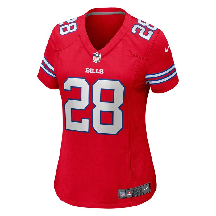 James Cook Buffalo Bills Nike Women's Player Jersey - Red