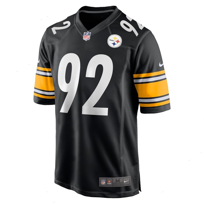 James Harrison Pittsburgh Steelers Nike Retired Game Jersey - Black