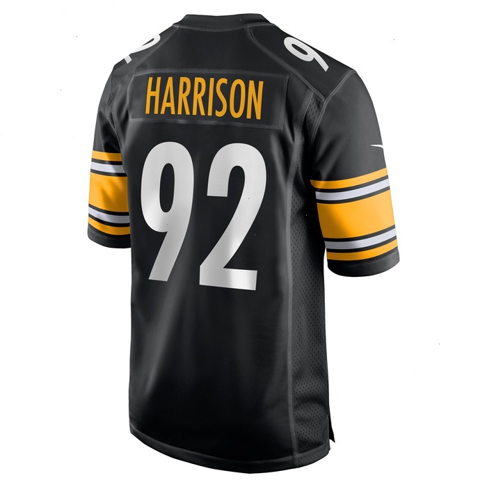 James Harrison Pittsburgh Steelers Nike Retired Game Jersey - Black