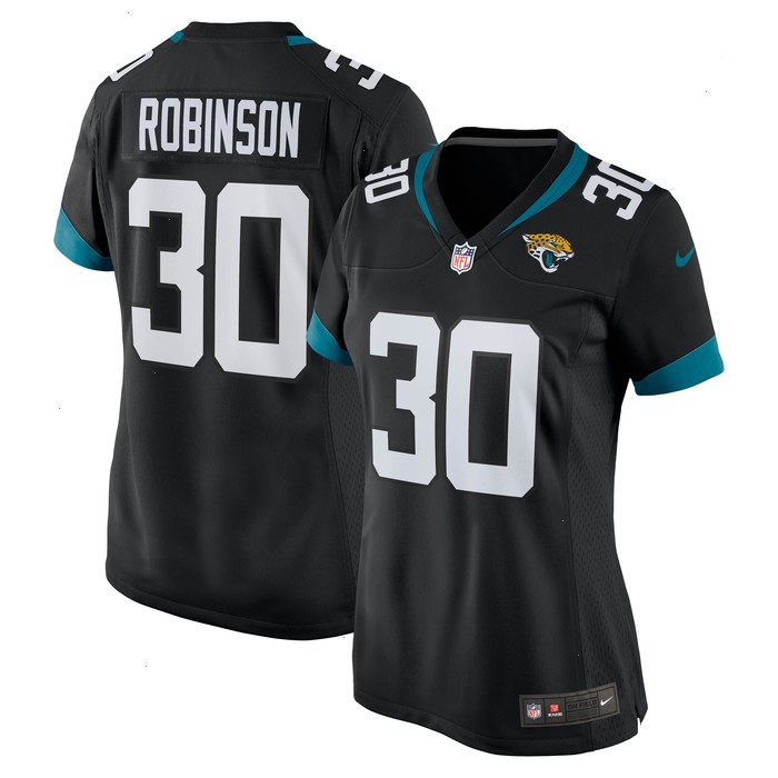 James Robinson Jacksonville Jaguars Nike Women's Game Jersey - Black