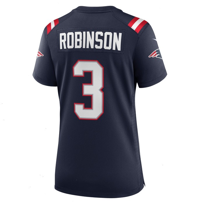 James Robinson New England Patriots Nike Women's Nike Women's All Player Jersey - Navy