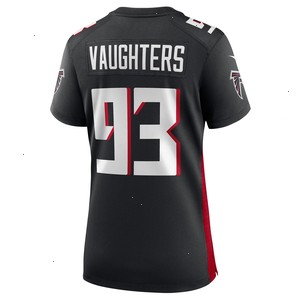 James Vaughters Atlanta Falcons Nike Women's Game Jersey - Black