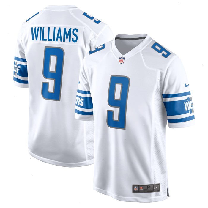 Jameson Williams Detroit Lions Nike Player Game Jersey - White