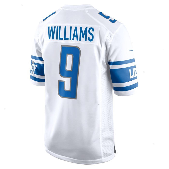 Jameson Williams Detroit Lions Nike Player Game Jersey - White