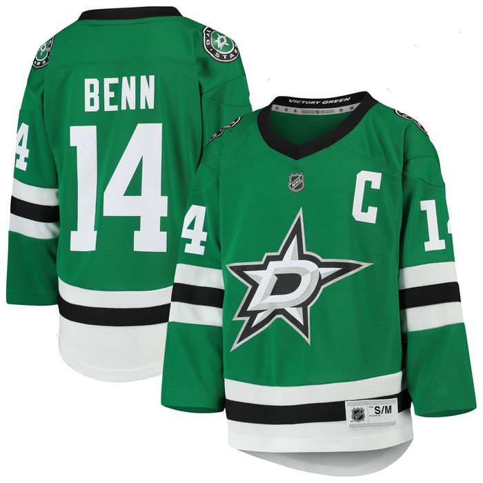 Jamie Benn Dallas Stars Youth Home Replica Player Jersey - Kelly Green