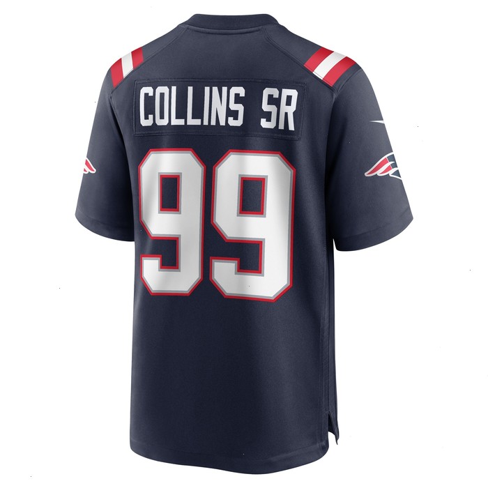 Jamie Collins Sr. New England Patriots Nike Home Game Player Jersey - Navy