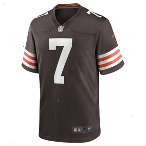 Jamie Gillan Cleveland Browns Nike Game Jersey - Brown