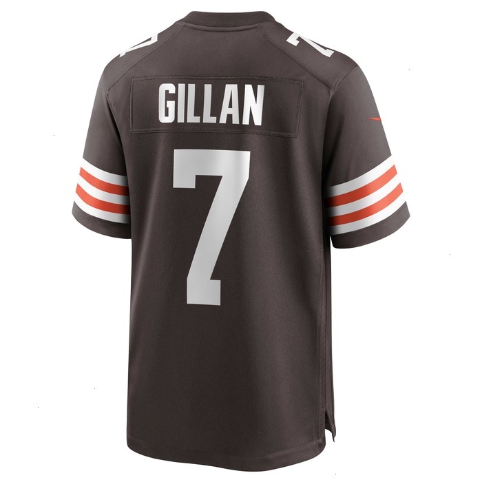 Jamie Gillan Cleveland Browns Nike Game Jersey - Brown