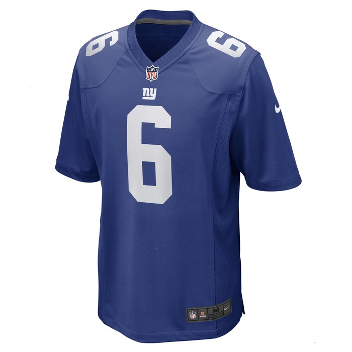 Jamie Gillan New York Giants Nike Game Player Jersey - Royal