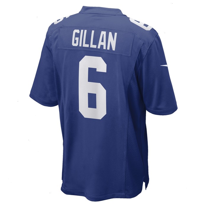 Jamie Gillan New York Giants Nike Game Player Jersey - Royal