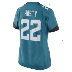 Jamycal Hasty Jacksonville Jaguars Nike Women's Game Player Jersey - Teal