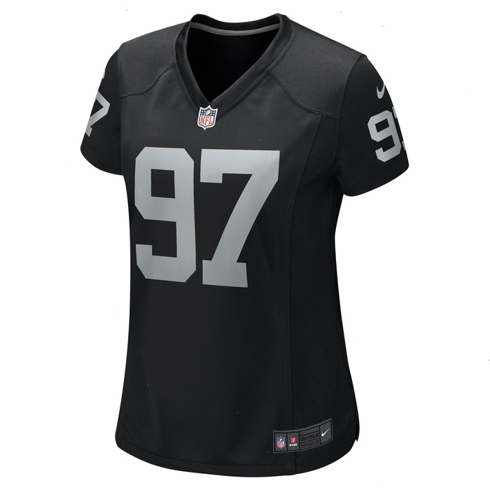 Janarius Robinson Las Vegas Raiders Nike Women's Team Game Jersey - Black