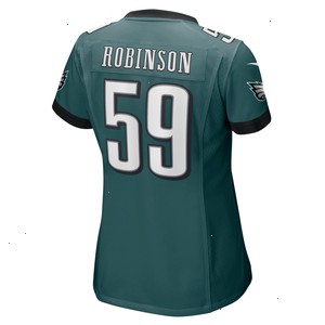 Janarius Robinson Philadelphia Eagles Nike Women's Home Game Player Jersey - Midnight Green