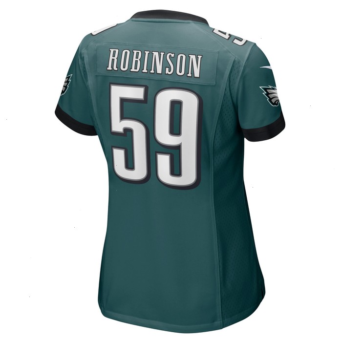 Janarius Robinson Philadelphia Eagles Nike Women's Home Game Player Jersey - Midnight Green