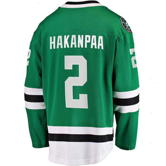 Jani Hakanpaa Dallas Stars Fanatics Branded Home Breakaway Player Jersey - Kelly Green