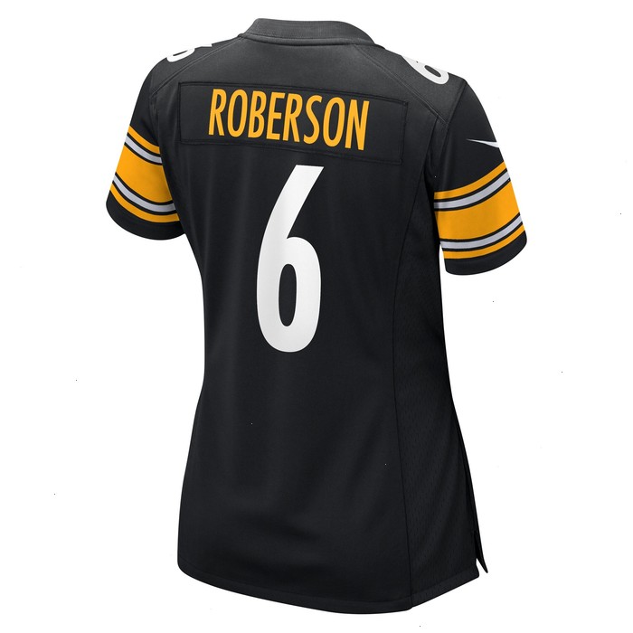 Jaquarii Roberson Pittsburgh Steelers Nike Women's Game Player Jersey - Black