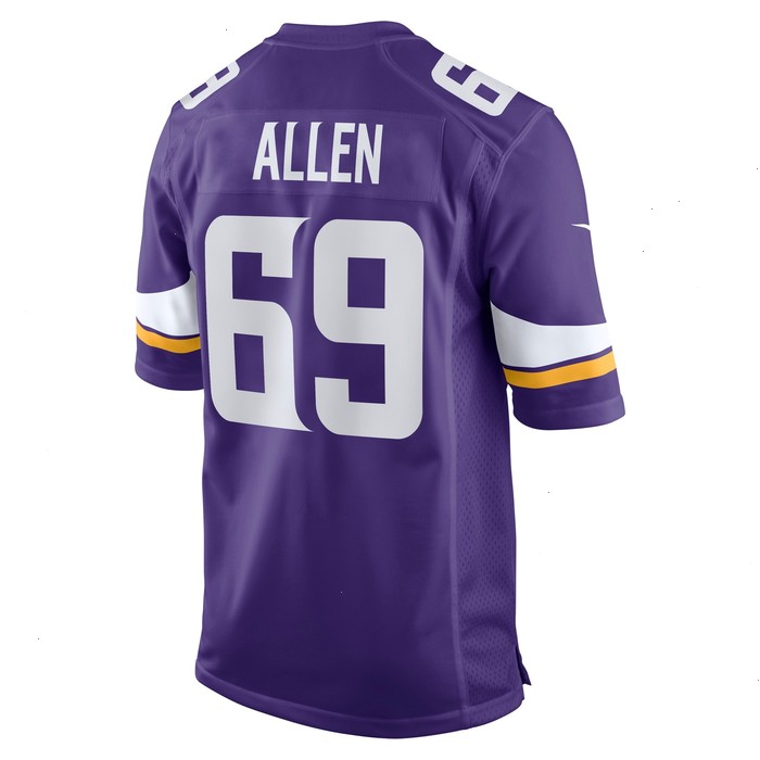 Jared Allen Minnesota Vikings Nike Retired Player Game Jersey - Purple