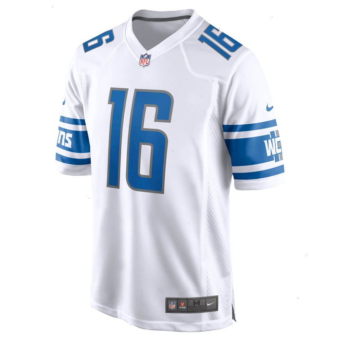 Jared Goff Detroit Lions Nike Game Jersey - White