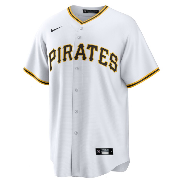 Jarlín García Pittsburgh Pirates Nike Home Replica Player Jersey - White